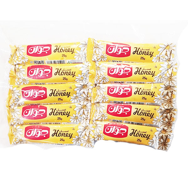 عسل تک نفره جوان ویژه صبحانه 25 گرم بسته 10 عددی